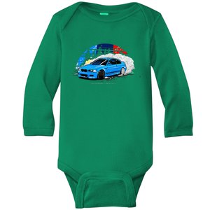 E46 Drifting Baby Long Sleeve Bodysuit