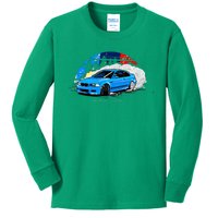 E46 Drifting Kids Long Sleeve Shirt