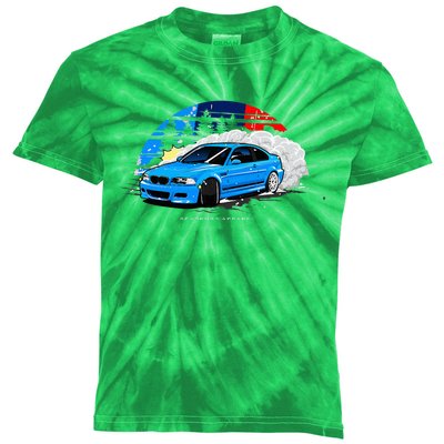 E46 Drifting Kids Tie-Dye T-Shirt