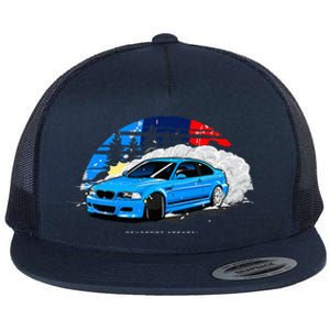 E46 Drifting Flat Bill Trucker Hat