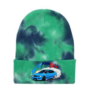 E46 Drifting Tie Dye 12in Knit Beanie