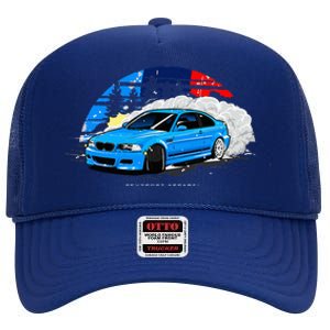 E46 Drifting High Crown Mesh Back Trucker Hat