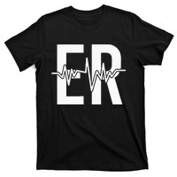 Emergency Department ER Nurse Front + Back Emergency Room T-Shirt