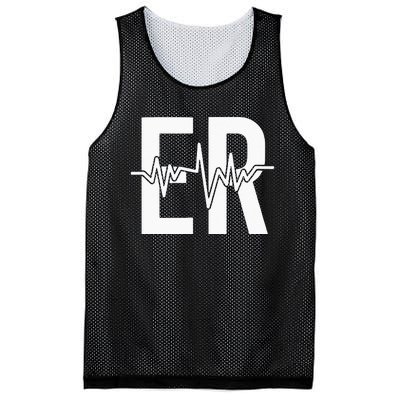 Emergency Department ER Nurse Front + Back Emergency Room Mesh Reversible Basketball Jersey Tank