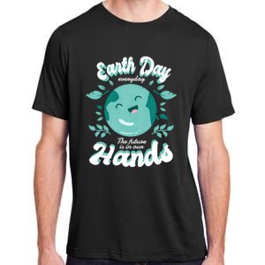 Earth Day (Everyday The Future Is In Our Hands) Great Gift Adult ChromaSoft Performance T-Shirt