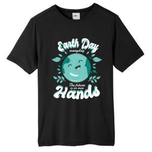 Earth Day (Everyday The Future Is In Our Hands) Great Gift Tall Fusion ChromaSoft Performance T-Shirt