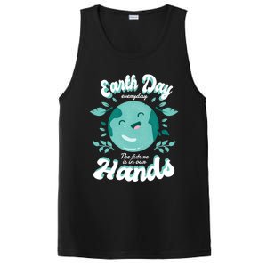 Earth Day (Everyday The Future Is In Our Hands) Great Gift PosiCharge Competitor Tank