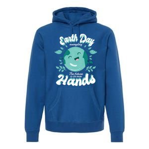 Earth Day (Everyday The Future Is In Our Hands) Great Gift Premium Hoodie