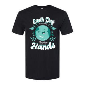 Earth Day (Everyday The Future Is In Our Hands) Great Gift Softstyle CVC T-Shirt