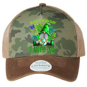 Earth Day Every Day Happy Earth Day 2024 Gnome Legacy Tie Dye Trucker Hat