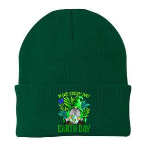 Earth Day Every Day Happy Earth Day 2024 Gnome Knit Cap Winter Beanie