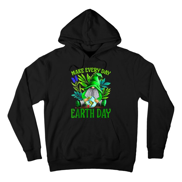 Earth Day Every Day Happy Earth Day 2024 Gnome Hoodie