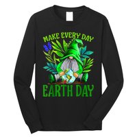 Earth Day Every Day Happy Earth Day 2024 Gnome Long Sleeve Shirt