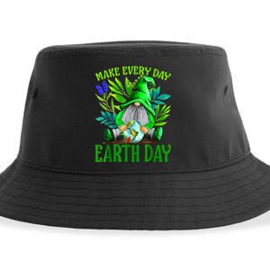 Earth Day Every Day Happy Earth Day 2024 Gnome Sustainable Bucket Hat