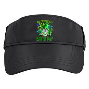 Earth Day Every Day Happy Earth Day 2024 Gnome Adult Drive Performance Visor