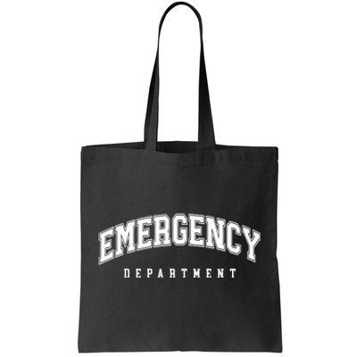 Emergency Department Er Nurse Tote Bag