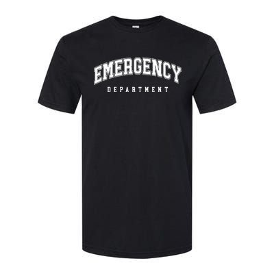 Emergency Department Er Nurse Softstyle CVC T-Shirt