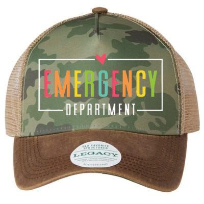 Emergency Department Emergency Room Healthcare Legacy Tie Dye Trucker Hat