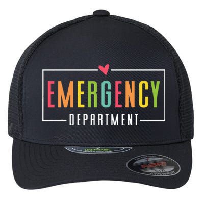 Emergency Department Emergency Room Healthcare Flexfit Unipanel Trucker Cap