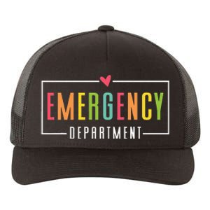 Emergency Department Emergency Room Healthcare Yupoong Adult 5-Panel Trucker Hat