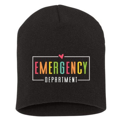 Emergency Department Emergency Room Healthcare Short Acrylic Beanie