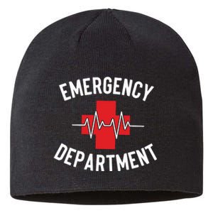 Emergency Department ER Nurse Sustainable Beanie