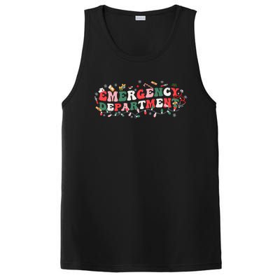 Emergency Departt Er Nurse Christmas Ed Nurse Tech Meaningful Gift PosiCharge Competitor Tank