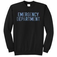 Emergency Department ER Nurse Health Care Sweatshirt