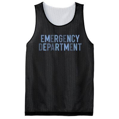 Emergency Department ER Nurse Health Care Mesh Reversible Basketball Jersey Tank