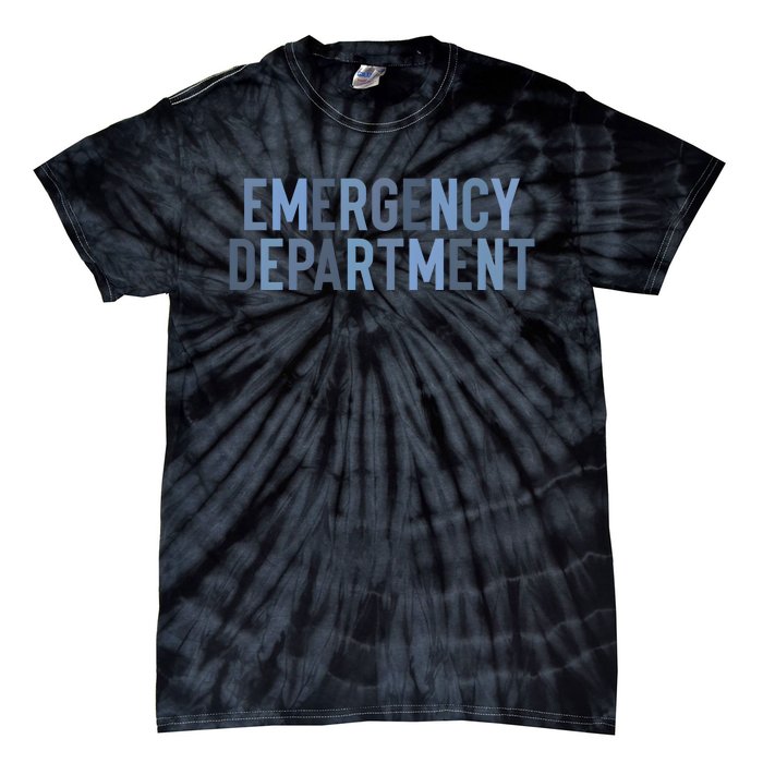 Emergency Department ER Nurse Health Care Tie-Dye T-Shirt