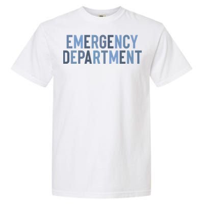 Emergency Department ER Nurse Health Care Garment-Dyed Heavyweight T-Shirt