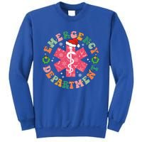 Emergency Departt Er Nurse Christmas Emergency Room Great Gift Sweatshirt