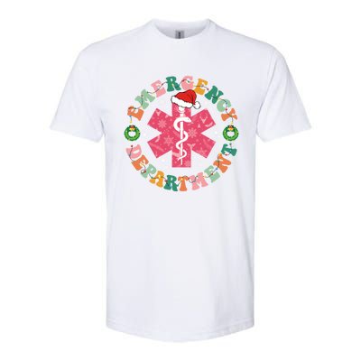 Emergency Departt Er Nurse Christmas Emergency Room Great Gift Softstyle CVC T-Shirt