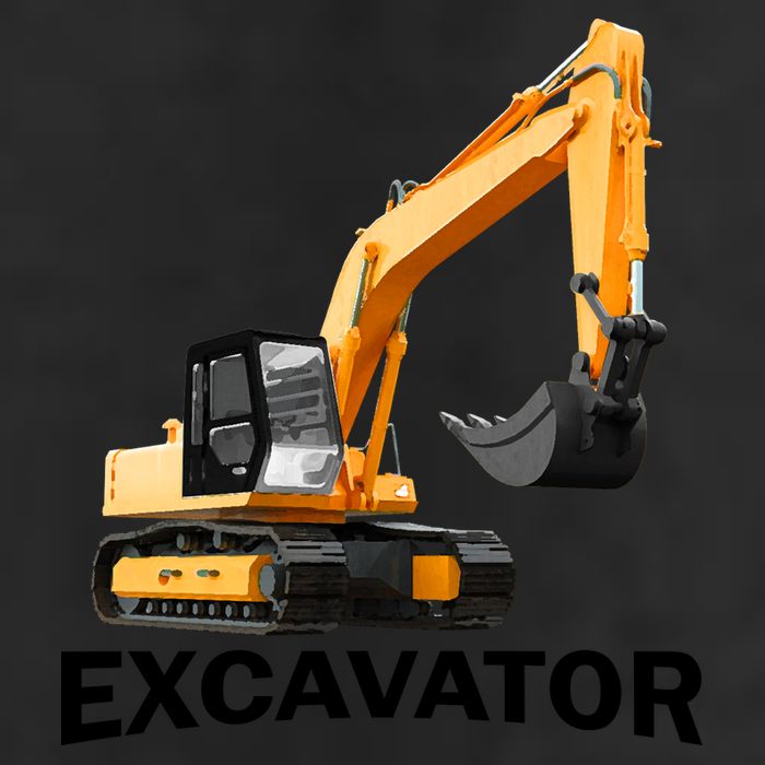 Excavator Design Cool Comfort Performance Bucket Hat