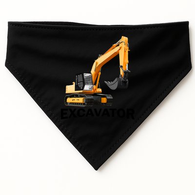 Excavator Design USA-Made Doggie Bandana