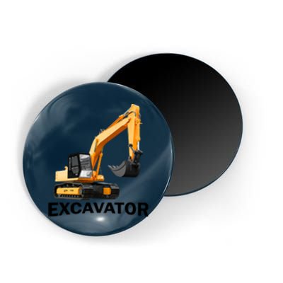 Excavator Design Magnet