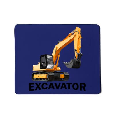 Excavator Design Mousepad