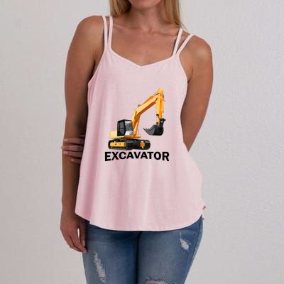 Excavator Design Women's Strappy Tank