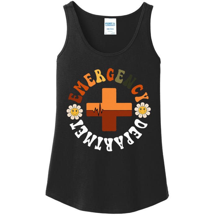 Emergency Department Emergency Room Healthcare Nursing Nurse Ladies Essential Tank