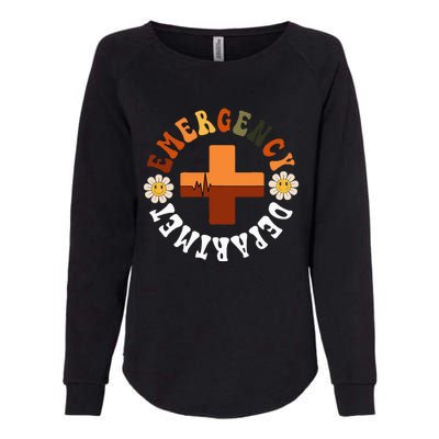 Emergency Department Emergency Room Healthcare Nursing Nurse Womens California Wash Sweatshirt