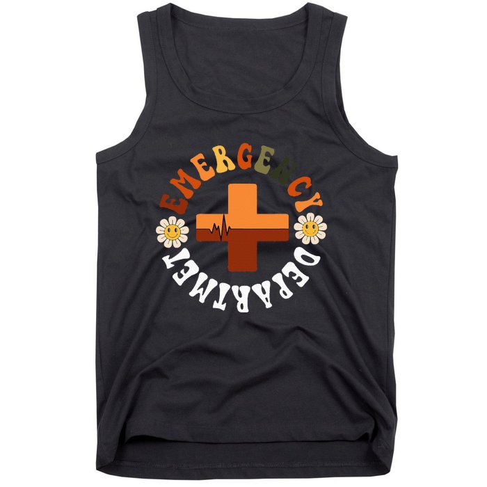 Emergency Department Emergency Room Healthcare Nursing Nurse Tank Top