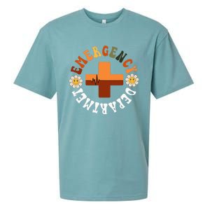 Emergency Department Emergency Room Healthcare Nursing Nurse Sueded Cloud Jersey T-Shirt