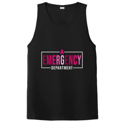 Emergency Departt Emergency Room Nurse Breast Cancer PosiCharge Competitor Tank
