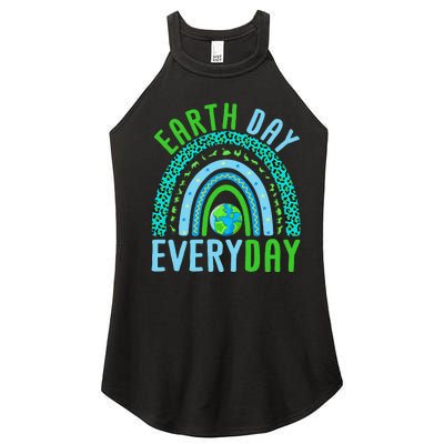 Earth Day Every Day Planet Earth Earth Day Everyday Rainbow Women’s Perfect Tri Rocker Tank