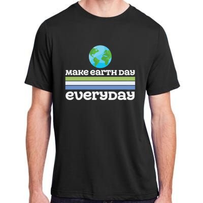 Earth Day Every Day Rainbow Make The Earth Green Again Gift Adult ChromaSoft Performance T-Shirt