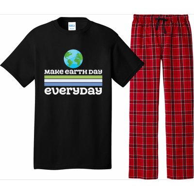 Earth Day Every Day Rainbow Make The Earth Green Again Gift Pajama Set