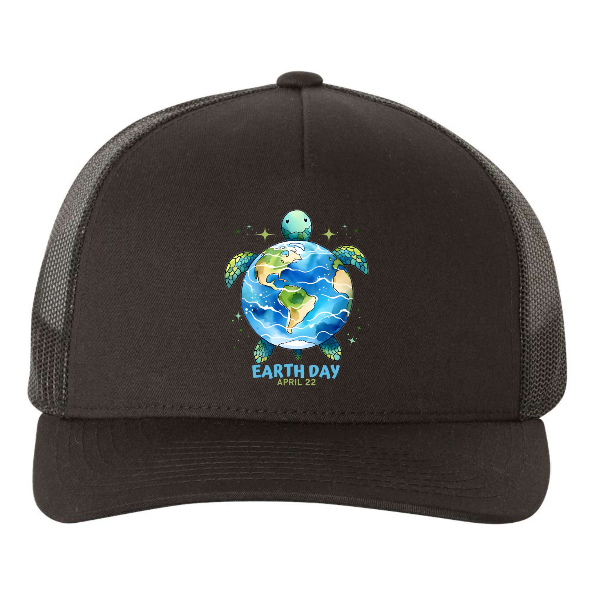 Earth Day Everyday April 22 Sea Turtle Save The Planet Cute Gift Yupoong Adult 5-Panel Trucker Hat