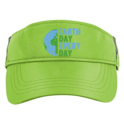 Earth Day Every Day Mother Earth Science Environmental Adult Drive Performance Visor