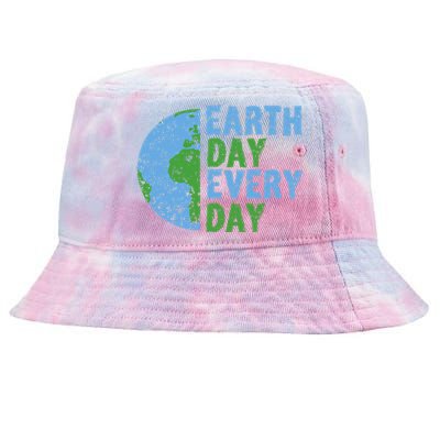 Earth Day Every Day Mother Earth Science Environmental Tie-Dyed Bucket Hat