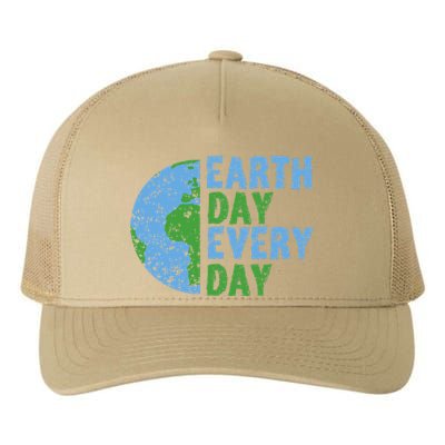 Earth Day Every Day Mother Earth Science Environmental Yupoong Adult 5-Panel Trucker Hat